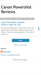 Mobile Screenshot of powershotreviews.blogspot.com