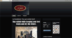 Desktop Screenshot of apiedshoeboutique.blogspot.com