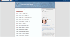 Desktop Screenshot of chicagoprepbowl.blogspot.com