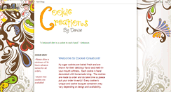 Desktop Screenshot of cookiecreationsbydenise.blogspot.com