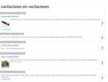 Tablet Screenshot of cavilaciones-sin.blogspot.com