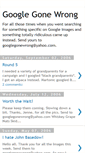 Mobile Screenshot of googlegonewrong.blogspot.com