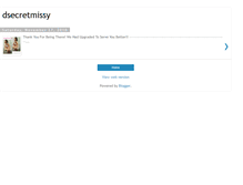 Tablet Screenshot of dsecretmissy.blogspot.com
