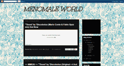Desktop Screenshot of menomaleworld.blogspot.com
