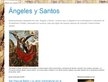 Tablet Screenshot of deangelesysantos.blogspot.com