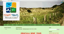 Desktop Screenshot of escape-travel-romania.blogspot.com