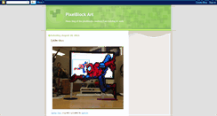 Desktop Screenshot of pixelblockart.blogspot.com