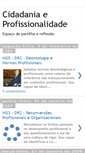 Mobile Screenshot of cidadania-e-profissionalidade.blogspot.com