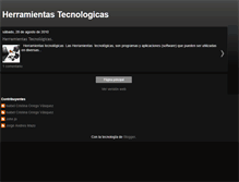 Tablet Screenshot of herramientastecnociencia.blogspot.com