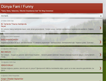 Tablet Screenshot of dunyafani.blogspot.com