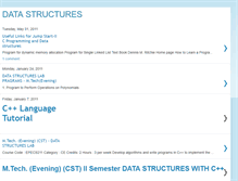 Tablet Screenshot of datastructures2010.blogspot.com