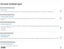 Tablet Screenshot of minevikuurvaste.blogspot.com