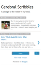 Mobile Screenshot of cerebralscribbles.blogspot.com