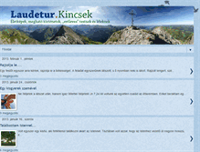Tablet Screenshot of laudeturkincsek.blogspot.com