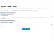 Tablet Screenshot of firstaidkitsshop.blogspot.com