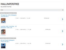 Tablet Screenshot of iwallpapersfree.blogspot.com