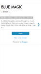 Mobile Screenshot of bluemagic.blogspot.com