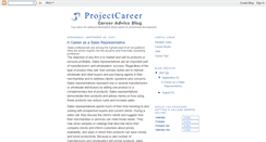 Desktop Screenshot of projectcareer.blogspot.com