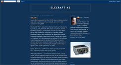 Desktop Screenshot of elecraft.blogspot.com