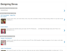 Tablet Screenshot of designingdevas.blogspot.com