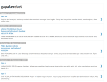 Tablet Screenshot of gapakerebet.blogspot.com