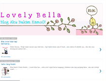 Tablet Screenshot of lovelybella12.blogspot.com