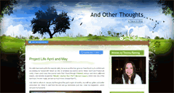Desktop Screenshot of andotherthoughtsbytristine.blogspot.com
