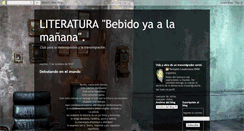Desktop Screenshot of bebiendotemprano.blogspot.com