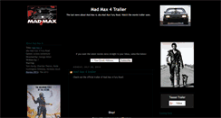 Desktop Screenshot of madmax4movietrailer.blogspot.com