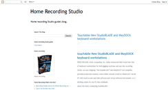 Desktop Screenshot of home-recording-studioguide.blogspot.com