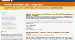 Desktop Screenshot of norfolkfinancialcomplaints.blogspot.com