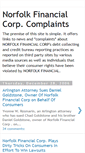 Mobile Screenshot of norfolkfinancialcomplaints.blogspot.com