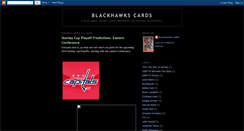 Desktop Screenshot of blackhawkscards.blogspot.com