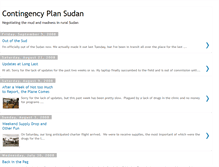 Tablet Screenshot of contingencyplansudan.blogspot.com