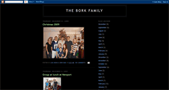 Desktop Screenshot of borkfamily.blogspot.com