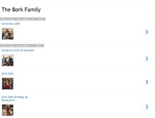 Tablet Screenshot of borkfamily.blogspot.com