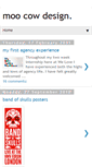 Mobile Screenshot of moocowdesign.blogspot.com