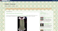 Desktop Screenshot of deliascrochet.blogspot.com