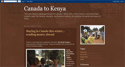 Desktop Screenshot of canadatokenya.blogspot.com