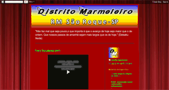 Desktop Screenshot of distritomarmeleiro.blogspot.com