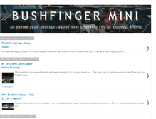 Tablet Screenshot of bushfingermini.blogspot.com