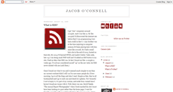 Desktop Screenshot of jacoboconnell.blogspot.com