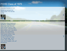 Tablet Screenshot of fchsclassof1970.blogspot.com