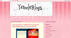 Desktop Screenshot of concursoyenodeblogs.blogspot.com