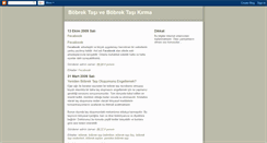 Desktop Screenshot of bobrektasi.blogspot.com
