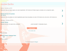 Tablet Screenshot of delirecetas.blogspot.com