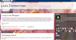 Desktop Screenshot of lisasdistractions.blogspot.com