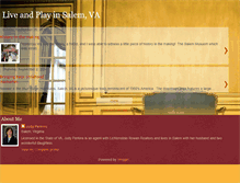 Tablet Screenshot of liveandplayinsalemva.blogspot.com