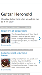 Mobile Screenshot of guitarheronoid.blogspot.com
