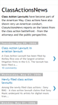 Mobile Screenshot of classactionsnews.blogspot.com